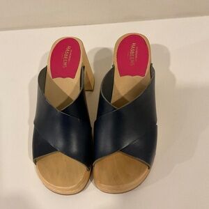 Swedish Hasbeens clog sandals
